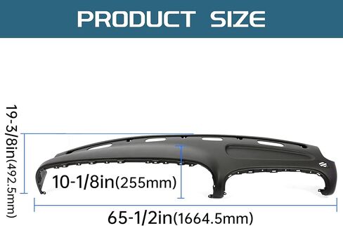 استبدال لوحة القيادة KUAFU متوافق مع 1998 1999 2000 2001 2002 دودج رام 1500 2500 3500 استبدال لوحة القيادة العلوية (رمادي داكن) in Kuwait