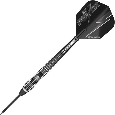 Phil Taylor Power 8-Zero Black P8Z4 80% Tungsten Steel Tip Darts Set in Saudi Arabia
