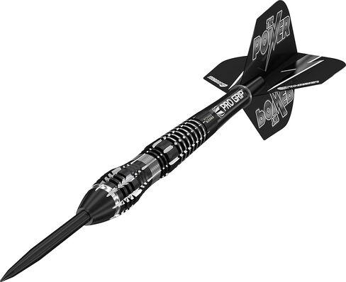 Phil Taylor Power 8-Zero Black P8Z4 80% Tungsten Steel Tip Darts Set in Saudi Arabia