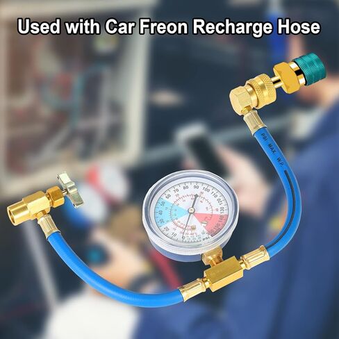 محول قارنة التوصيل السريع R1234YF، مجموعة قارنات التوصيل السريعة للتبريد R1234YF، محول خرطوم R1234YF إلى R134A، موصل تركيب سريع للجانب العالي والمنخفض لشحن تكييف هواء السيارة R1234yf (النوع 1) in Kuwait