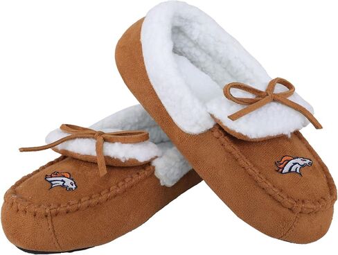 FOCO Boys NFL Team Logo Moccasin Slippers in Saudi Arabia