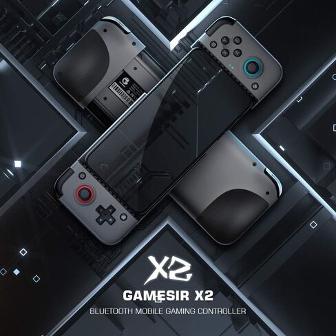 وحدة تحكم الألعاب المحمولة GameSir X2 Bluetooth، Bluetooth 5.0 تدعم Android/iOS iPhone Xbox Cloud Gaming، Google Stadia، GeForce Now، MFi Apple Arcade Games in Saudi Arabia