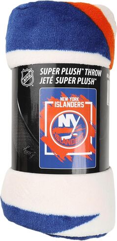 Northwest NHL New York Islanders Micro Raschel Throw Blanket, 46" x 60", Dimensional in Saudi Arabia