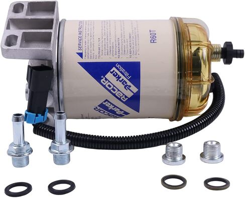 فاصل مياه الوقود 660R10 660R-RAC-01 10 ميكرون متوافق مع باركر راكور مع خيار السخان in Saudi Arabia