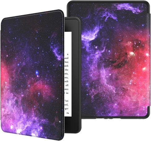 VORI TPU Case for 6" Kindle Paperwhite (10th Generation, 2018 Release), Water-Safe Protective Slimshell Smart Cover with Auto Sleep/Wake for Amazon Kindle Paperwhite 2018 E-Reader, Galaxy in Kuwait