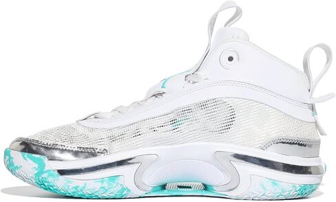 Jordan Boy's Jordan XXXVI Guo (Big Kid) White/Hyper Jade/Metallic Silver/Black 6.5 Big Kid M in Saudi Arabia