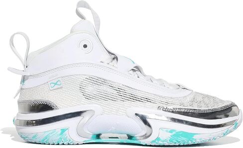 Jordan Boy's Jordan XXXVI Guo (Big Kid) White/Hyper Jade/Metallic Silver/Black 6.5 Big Kid M in Saudi Arabia
