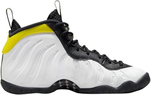 حذاء Nike Boy's Little Posite One (الطفل الكبير) أبيض/متعدد الألوان/أسود/Game Royal 6.5 Big Kid M in Saudi Arabia