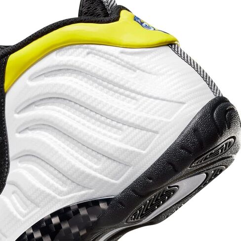 حذاء Nike Boy's Little Posite One (الطفل الكبير) أبيض/متعدد الألوان/أسود/Game Royal 6.5 Big Kid M in Saudi Arabia
