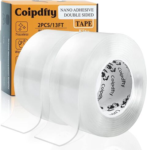 Double Sided Tape for Walls Removable Poster Tape Mount Tape Heavy Duty Sticky Tape for Wall Hanging Adhesive Tape in Saudi Arabia