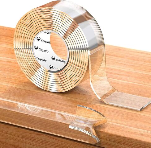 Double Sided Tape for Walls Removable Poster Tape Mount Tape Heavy Duty Sticky Tape for Wall Hanging Adhesive Tape in Saudi Arabia