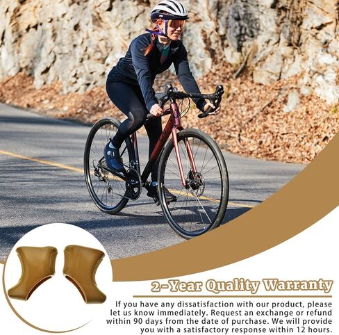 Brake Lever Hoods Compatible with Campagnolo Nuovo/Super Record Set of 1,1 Pair,Road Bike,Bike Shifter Lever Cover Rubber Bike Accessory,Brown in Kuwait