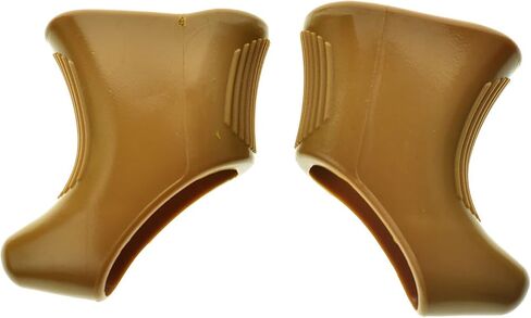 Brake Lever Hoods Compatible with Campagnolo Nuovo/Super Record Set of 1,1 Pair,Road Bike,Bike Shifter Lever Cover Rubber Bike Accessory,Brown in Kuwait