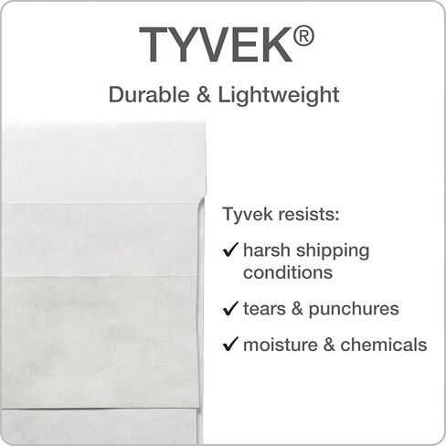 Survivor R4430 Tyvek Expansion Mailer، 10 × 13 × 2، أبيض، 18 رطل (علبة مكونة من 100) in Saudi Arabia