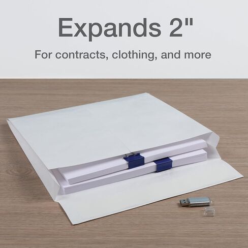 Survivor R4430 Tyvek Expansion Mailer، 10 × 13 × 2، أبيض، 18 رطل (علبة مكونة من 100) in Saudi Arabia