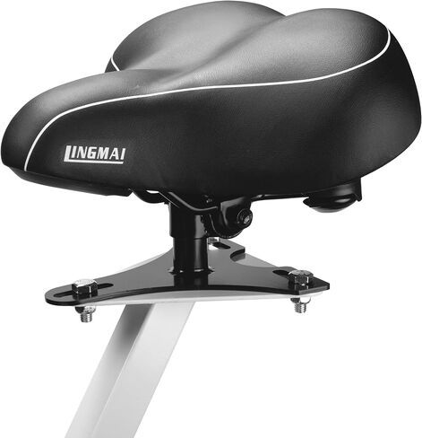 LINGMAI Universal Saddle Extender for FDX 2.0 and 3.0 Models - Adjustable Exercise Bicycle Seat Adapter - Solid Steel Welded Construction in Kuwait