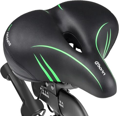 Comfortable Replacement Bicycle Saddle with Soft Memory Foam,Oversized Bike Seat for Women Men… in Saudi Arabia