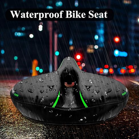 Comfortable Replacement Bicycle Saddle with Soft Memory Foam,Oversized Bike Seat for Women Men… in Saudi Arabia