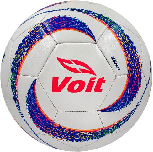 كرة القدم طبق الأصل من Voit - مقاس 5، ألوان متعددة، كرة متينة مخيطة آليًا مع محور معزز للاحتفاظ بالهواء بشكل أكبر in Kuwait