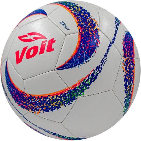 كرة القدم طبق الأصل من Voit - مقاس 5، ألوان متعددة، كرة متينة مخيطة آليًا مع محور معزز للاحتفاظ بالهواء بشكل أكبر in Kuwait