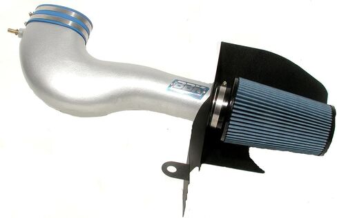 BBK Performance BBK 1736 Cold Air Intake System - Power Plus Series Performance Kit for Ford Mustang GT Titanium Silver Powdercoat Finish in Saudi Arabia