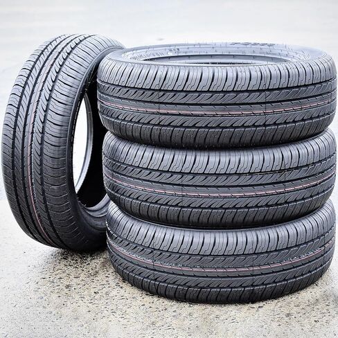 مجموعة من 4 (أربعة) إطارات Fullway PC368 لسيارات الركاب التي تتجول في جميع المواسم - 165/70R13 165/70/13 165/70-13 79T نطاق التحميل SL 4-Ply BSW جدار جانبي أسود UTQG 400AA in Saudi Arabia