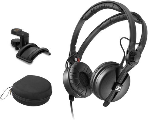 سماعات رأس Sennheiser HD 25 مع حافظة سماعة الرأس وحزمة حامل مبطنة in Kuwait
