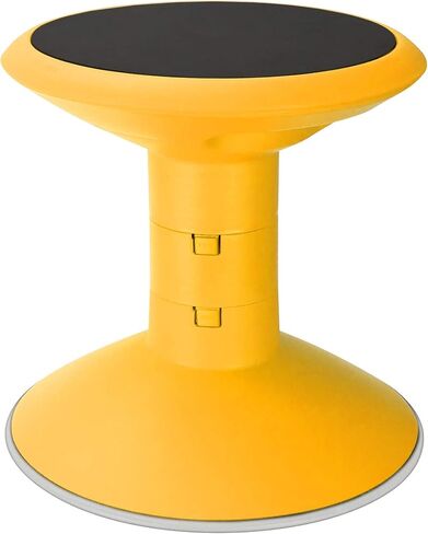مقعد Storex Active Tilt - مقعد مريح للمساحة المكتبية المرنة والمكاتب الدائمة، ارتفاع قابل للتعديل 12-24 بوصة، أزرق (00321A01C) in Saudi Arabia