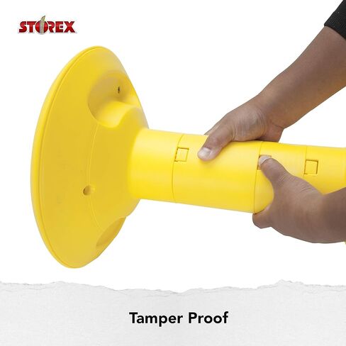 مقعد Storex Active Tilt - مقعد مريح للمساحة المكتبية المرنة والمكاتب الدائمة، ارتفاع قابل للتعديل 12-24 بوصة، أزرق (00321A01C) in Saudi Arabia
