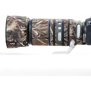 تغطي العدسة المقاومة للماء أغطية أمطار الكاميرا لـ Canon RF 100-500 F/4.5-7.1 L هي USM ، حالة وقائية مضادة للتأثير (تمويه الغابة) in Kuwait