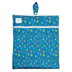 ألعب. بواسطة Green Sprouts Eco Wet & Dry Bag ، استخدم الكبار فقط ، قياسي 100 من Oeko -Tex® معتمد ، لا توجد أصباغ Azo ، رمادية - صلبة