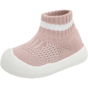 Sock Shoes Toddler | طفل المشي طفل الرضيع | أحذية جورب الطفل | انزلق على حذاء رياضة الطفل | أحذية الطفل 12-18 شهرا | هدايا عيد الميلاد الأولى للفتيات الفتيات