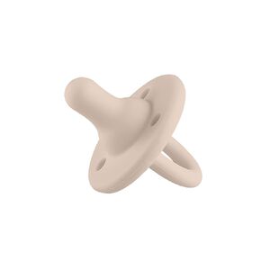 Lee Lee and Me Paci - Sand Color - 100 ٪ Silicone Silicone Past -Packifier Chike Nipple Design For Better Partice - Size 0-18 Months