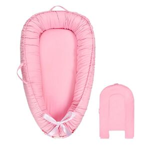غطاء متسكع Baby Hooyax فقط ، غطاء عش حديثي الولادة بنسبة 100 ٪ ، غطاء بديل للطفل المحمولة الناعم للفتيان ، أغطية التسكع للرضع ، Baby Essential (Pink)