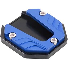 Motorcycle Kickstand Plate, Universal Motorcycle Aluminium Alloy Side Stand Extension Plate High Strength Kickstand Pad Plate Support Accessory (Black) in Kuwait