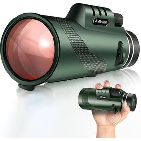 هدايا عيد ميلاد للرجال أبيه زوجه في سن المراهقة ، 6 × 45 تلسكوب أحادي للبالغين ، نطاق FMC و BAK4 عالي الطاقة ، أحادي المشي لمسافات طويلة في الهواء الطلق للمغامرة