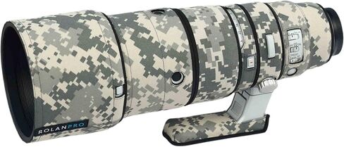 Rolanpro Camoflage Lens Cover for Fujinon XF 500mm F5.6 R LM OIS WR Lens Coat Lens Protective Sleeve Case #27 Jungle in Kuwait