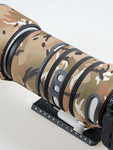 Waterproof Lens Covers Camera Rain Covers for Canon RF 100-500 F/4.5-7.1 L is USM,Anti-Impact Protective Case (Digital Camouflage) in Kuwait