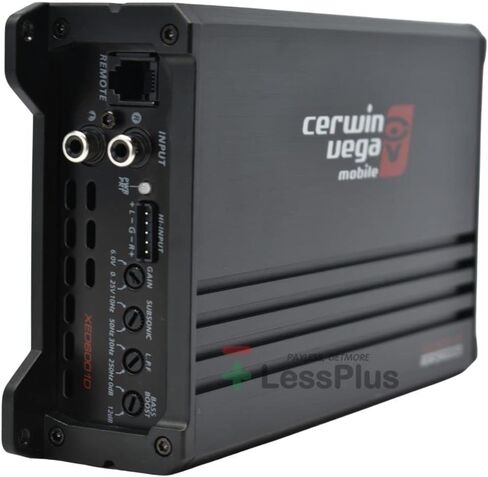 مضخم صوت CERWIN Vega XED6004 بقدرة 600 وات بحد أقصى 4 قنوات من الفئة D (وصول جديد) in Kuwait