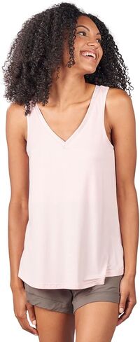 Faceplant Bamboo® Double V-Neck Pajama Tank Top in Kuwait
