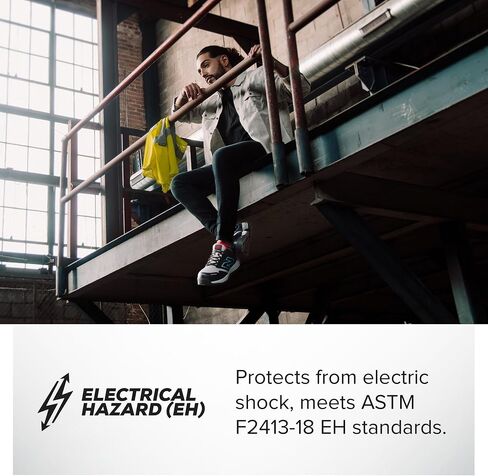 حذاء رجالي من New Balance مركب عند الأصابع Quikshift Industrial، أسود/أسود/أسود، 9 X-Wide in Saudi Arabia