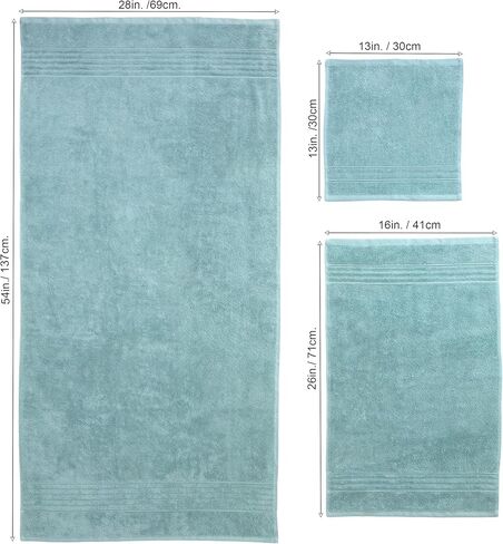 SKL Home Classic SoftTouch Cotton Premium 6-Piece Towel Set, Peony Pink in Kuwait