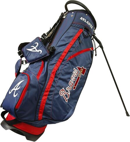 Team Golf MLB Lightweight, 14-Way Top, Spring Action Stand, Insulated Cooler Pocket, Padded Strap in Saudi Arabia