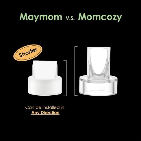 Maymom Duckbill Valve متوافق مع Momcozy S9/S12 ، Spectra Caracup ، Feisike Cup 2011 ، Tsrete ؛ 4pc (أخضر) in Kuwait
