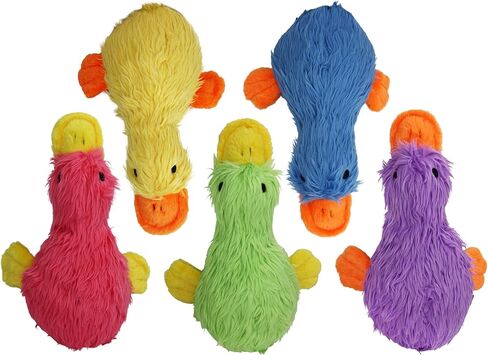 Multipet Duckworth Duck Large 13" Size:Pack of 3 Color:Assorted in Saudi Arabia