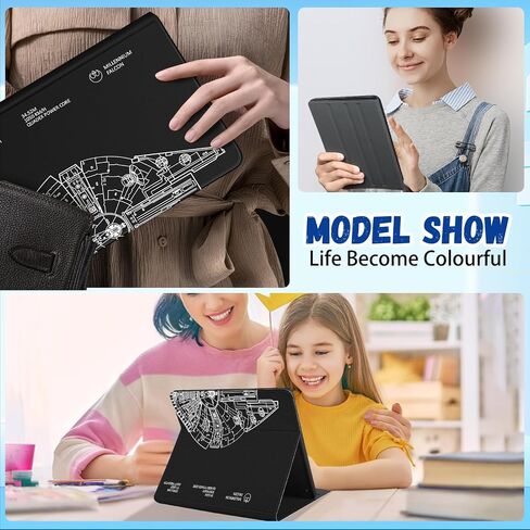 wazzasoft لأمازون أوقد الكاتب حالة غطاء فوليو 10.2 بوصة للنساء الفتيات لطيف تصميم الأزياء جرلي kawaii الفطر جميلة المراهقين حالات الكتاب الإلكتروني الجمالية الفريدة لأوقد الكاتب 10.2 " in Kuwait