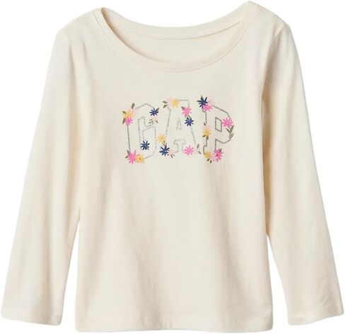 GAP Baby Girls Short Sleeve Graphic Tee True Black 2YRS in Saudi Arabia