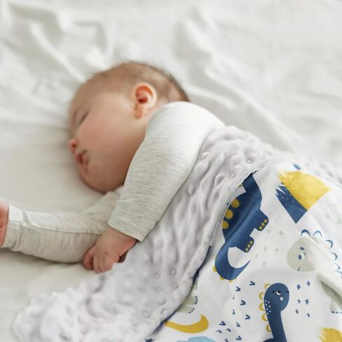 Soarwg Kids Baby بطانية جديدة للجنسين ، بطانيات الحضانة الناعمة الفائقة مع قطن الشاش للبنات ، والهدايا الصغيرة الحضانة. in Kuwait