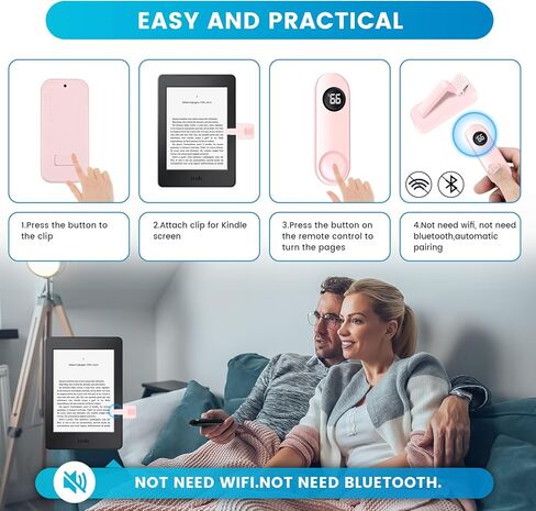 صفحة التحكم عن بُعد تيرنر لـ Kindle Paperwhite (الوردي اللبني) in Kuwait