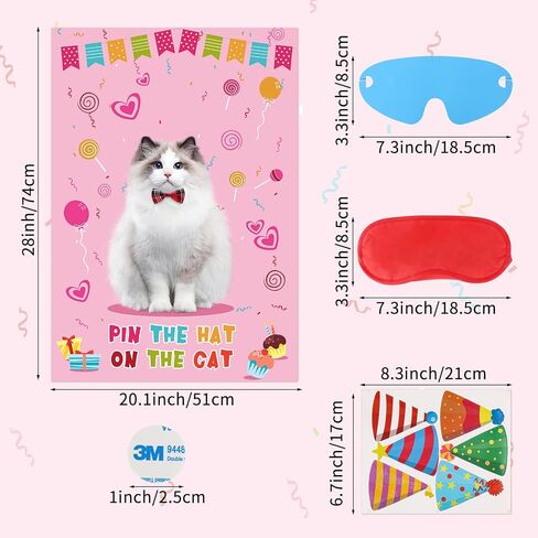 Hooqict Pin The Pacifier on The Baby Game Funny Baby Shower Games for Girls Birthday Party Gender Reveal, Large Baby Shower Activities Poster with 72 Pacifier Stickers in Kuwait